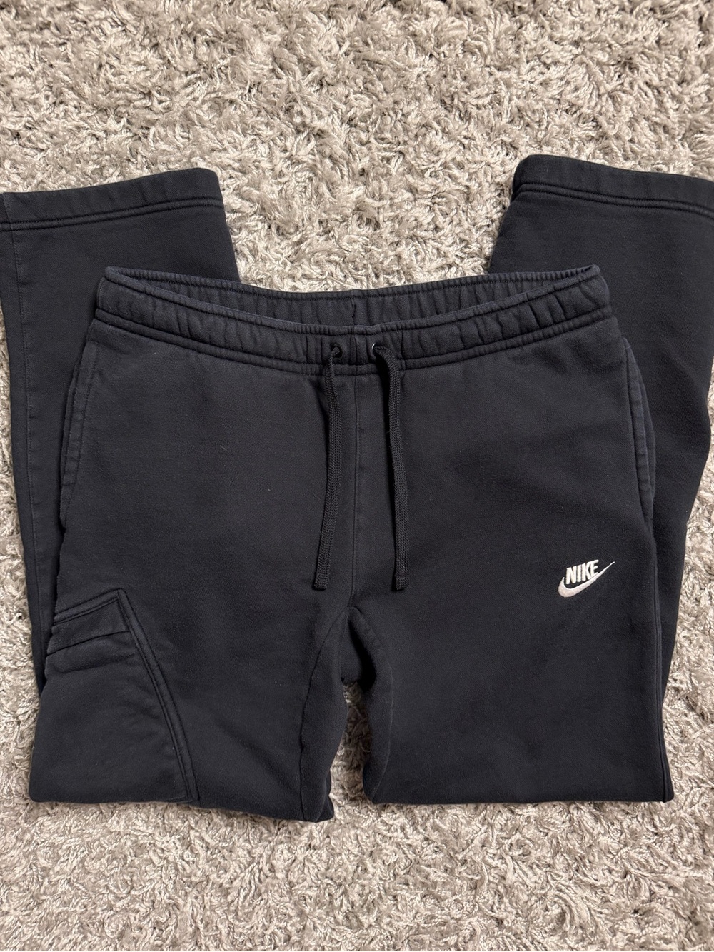Nike Black Cargo Sweatpants
